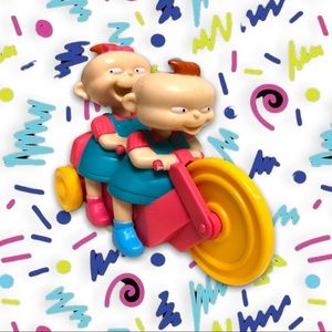 1998 Rugrats Phil & Lil Burger King Promo Toy